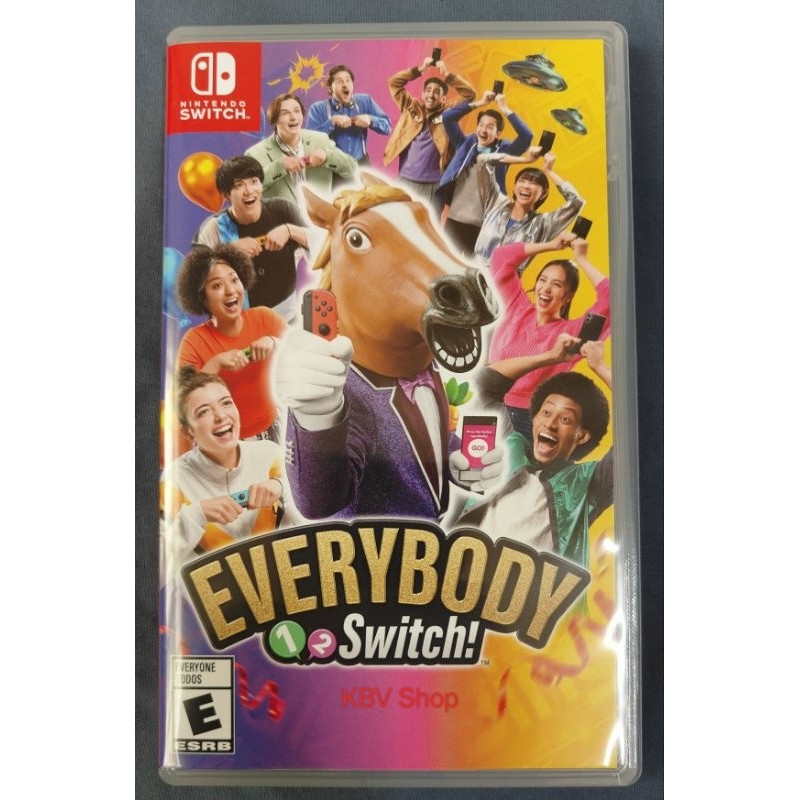 (ทักแชทรับโค๊ด)(มือ 2)Nintendo Switch : Everybody 1-2 Switch มือสอง