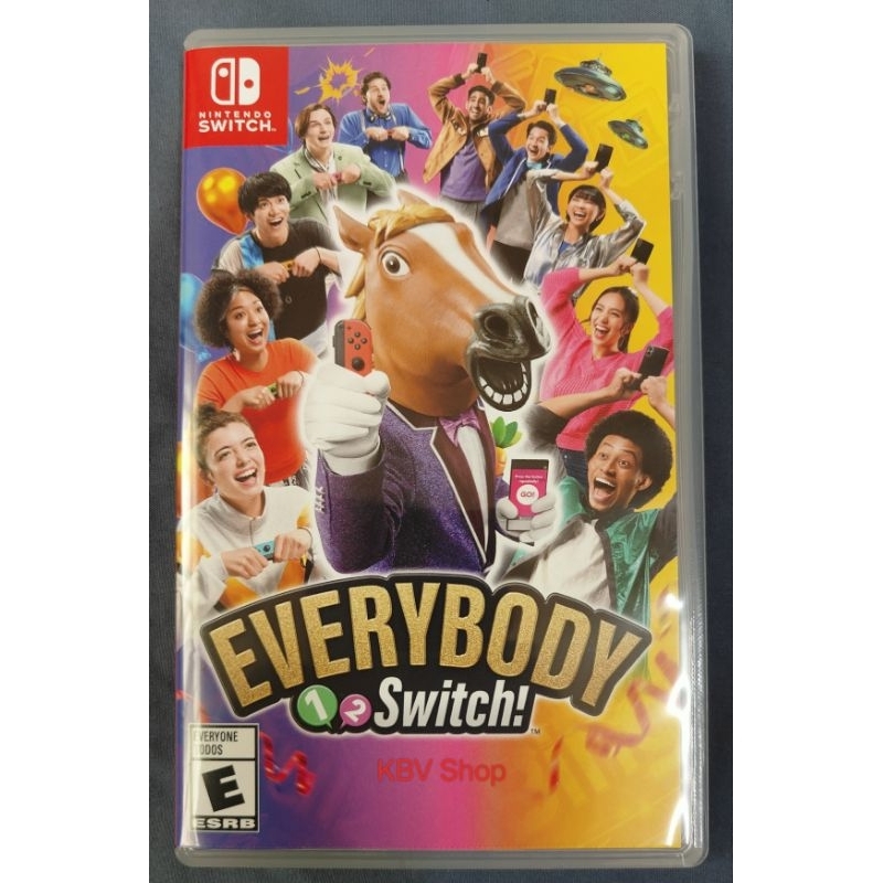 (⚡มือ 1,2 พร้อมส่ง⚡)Nintendo Switch : Everybody 1-2 Switch มือสอง