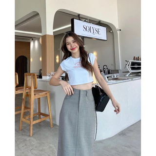 พร้อมส่ง‼️สาวพลัสไซร์ S-5XL(ทักแชทสอบถามก่อน) กระโปรงสไตล์ y2k งานซิปตะขอหน้า ดีเทลผ่าหลัง สาวพลัสไซร์ แอบเซ็กซี่นิดๆ