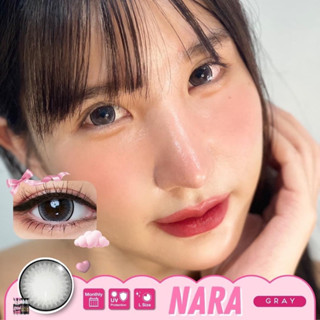 Nara gray ,brown Bigeye บิ๊กอาย Wink คอนเเทคเลนส์กรองเเสง UV Block