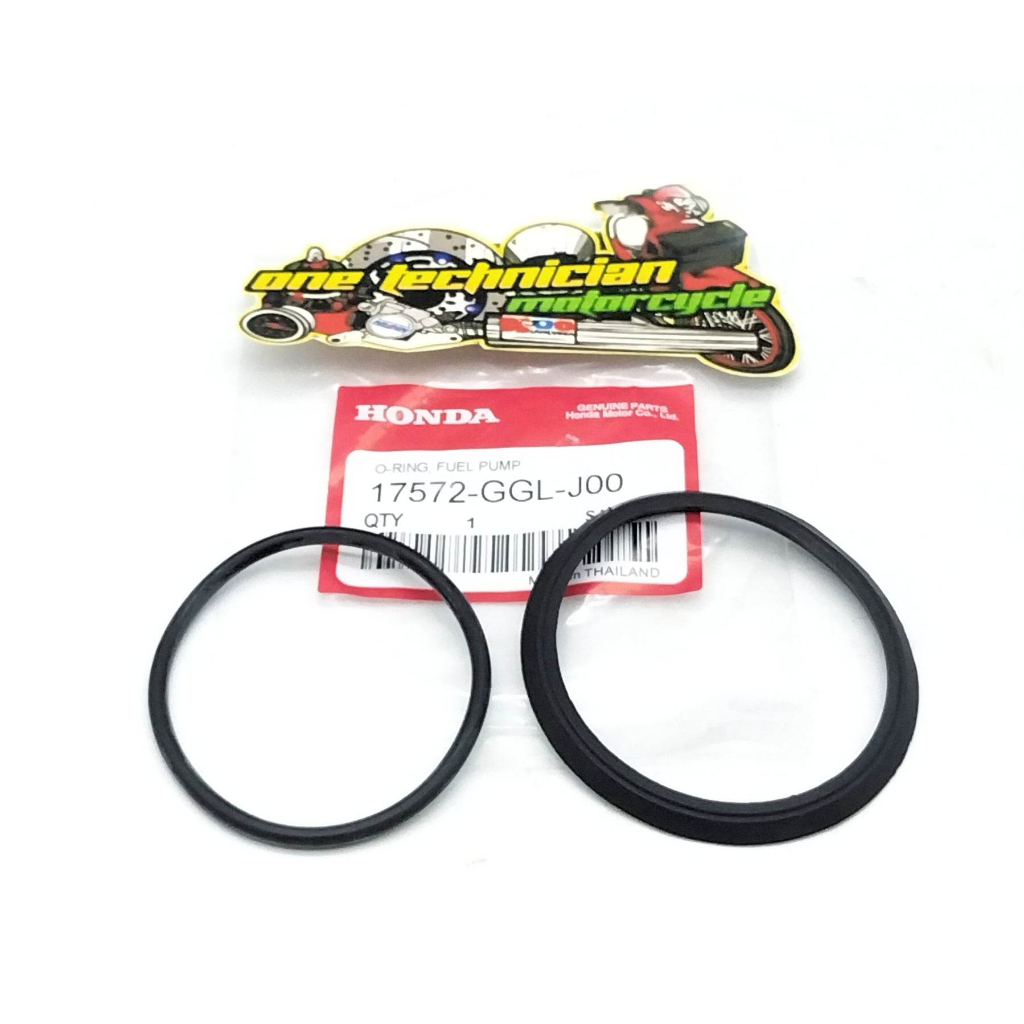 ลูกยางปั้มติ๊ก โอริงปั้มเชื้อเพลิง honda เวฟ125i ปลาวาฬ ดรีม110i เวฟ110i click125 zoomer-x (2ชิ้นวงใหญ่ บน-ล่าง) รหัส KW