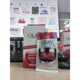 Olay โอเลย์ รีเจนเนอรีส ผลิตภัณฑ์บำรุงผิวหน้า (1 กล่อง 6 ซอง) ช่วยลดเลือนริ้วรอย