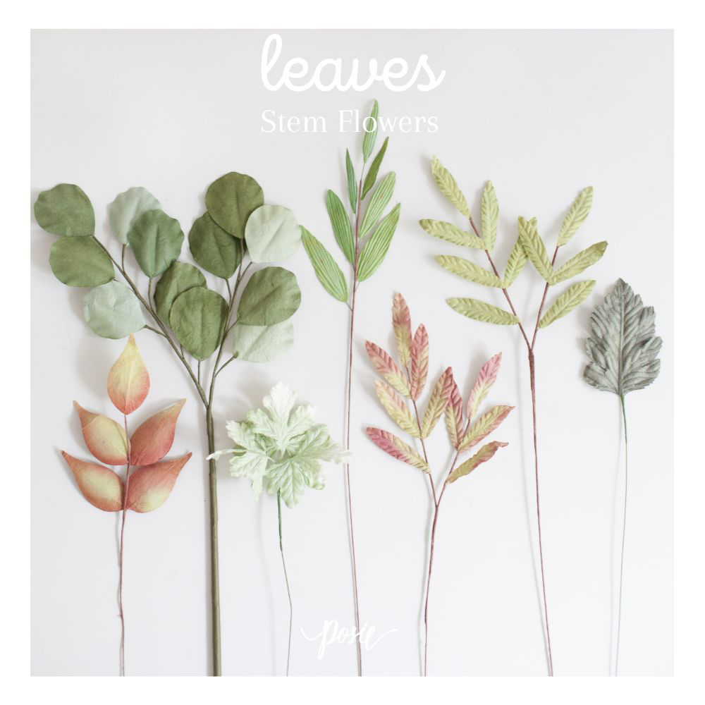 POSIE Fillers Artificial Flower โพซี่ ใบไม้ประดิษฐ์จากกระดาษสา มีกลิ่นหอม พร้อมส่ง