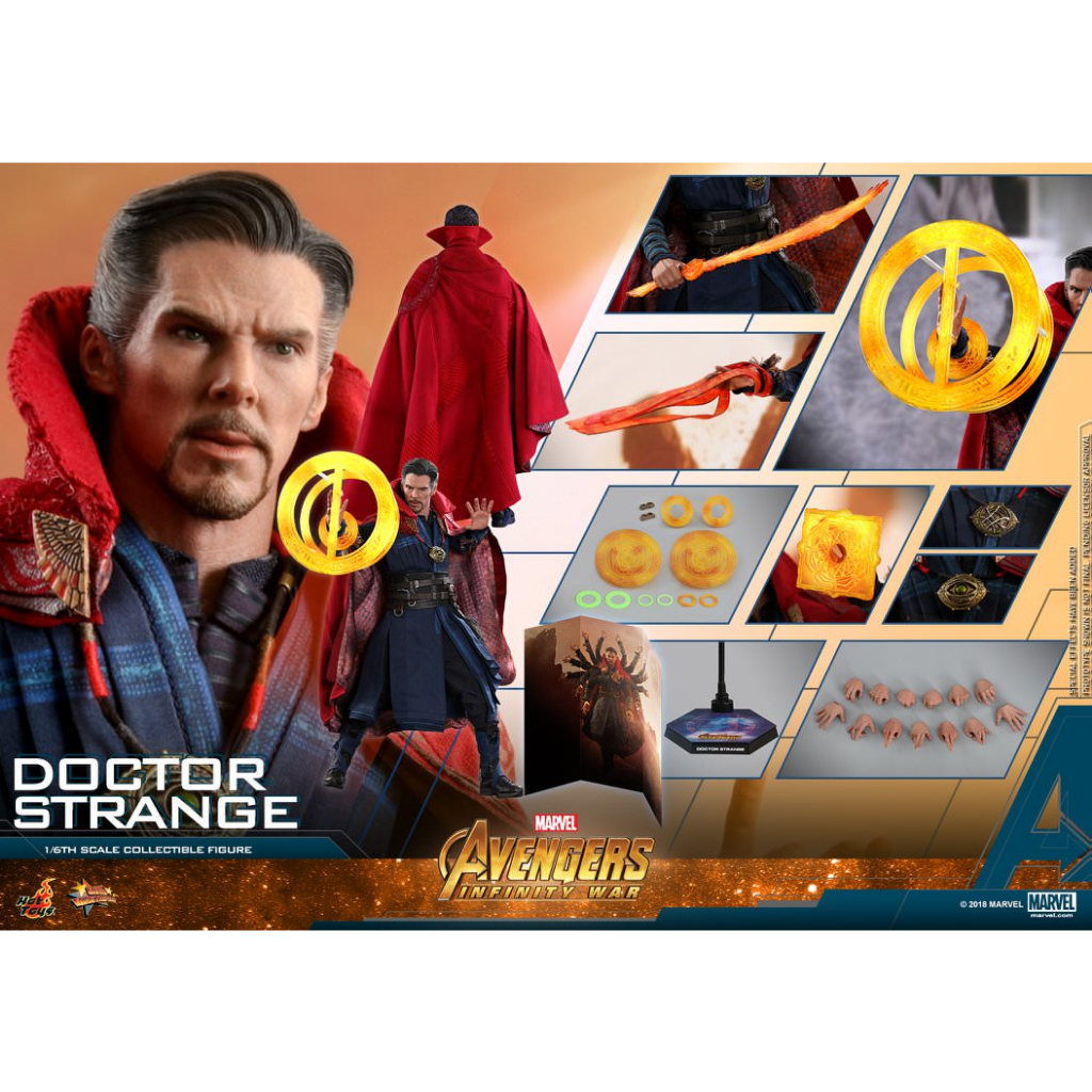 Hot Toys MMS484 Doctor Strange - Avengers : Infinity War **ของพร้อมส่ง** มือสองสภาพดี