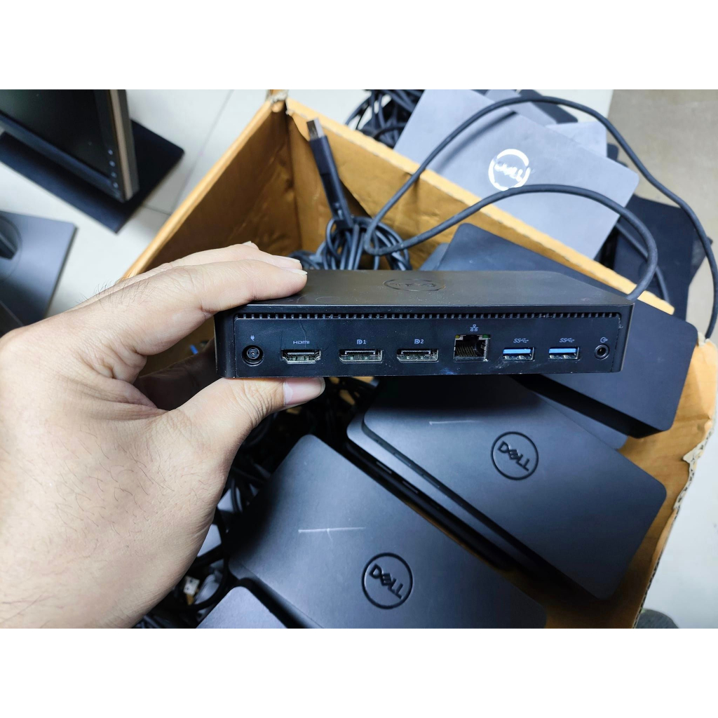 ศูนย์รวม Docking Lenovo 40A1 & Docking Dell WD15 & WD19 & D6000 & Dell TB16 Port VGA/ HDMI / DP Port