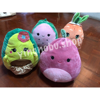 squishmallows สกุชเมลโล่ มือสอง นุ่มๆ ผัก ผลไม้ แครอท อโวคาโด แตงโม เชอร์รี่