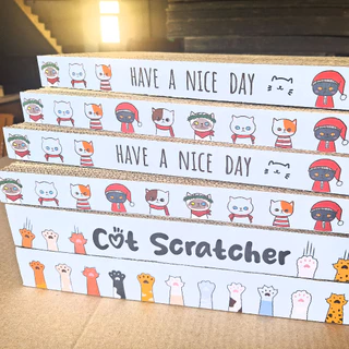 CAT SCRATHER แผ่นฝนลับเล็บแมว กระดาษลับเล็บ