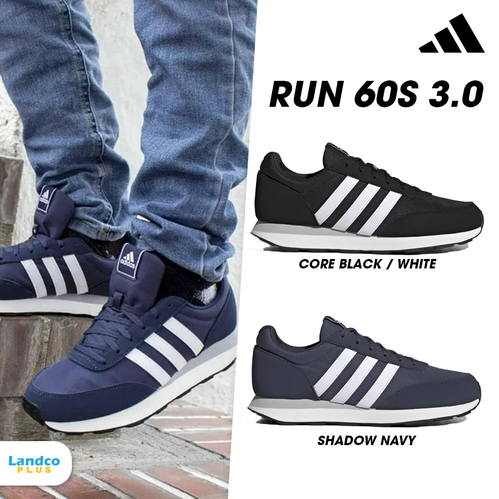 Adidas Collection อาดิดาส รองเท้าผ้าใบ รองเท้าลำลอง M Run 60s 3.0 HP2255 / HP2258 (1900)