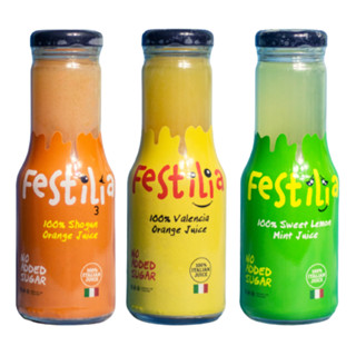 เฟสติเลีย น้ำผลไม้ 100% 250 มิลลิตร - Festilia 100% Fruit Juice  250ml