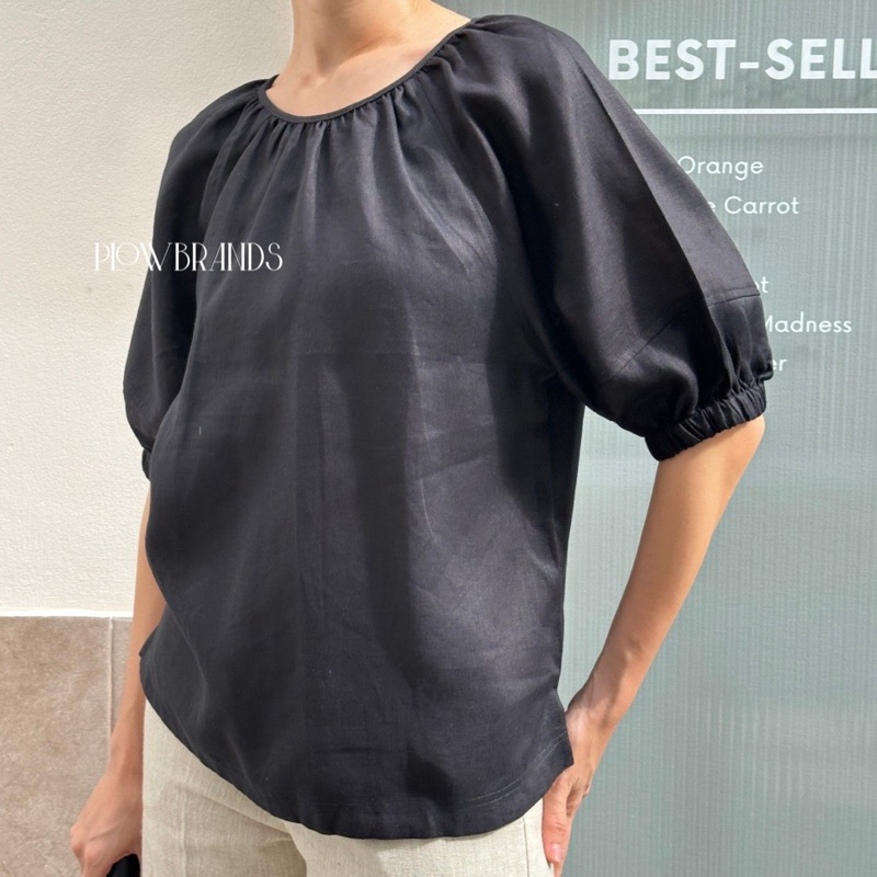 PLOWBRANDS - TS0015 Plum top  (รวมสี) ขอสงวนสิทธิ์งดเปลี่ยน/คืนเงิน ทุกกรณี