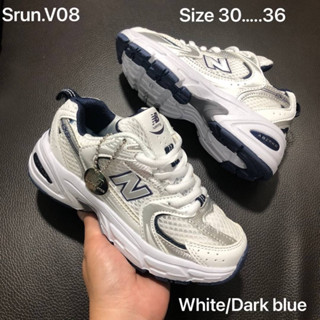 New รองเท้าผ้าใบNBเด็ก มาใหม่ใส่ได้ทั้งเด็กผู้หญิงหรือผู้ชายsize30-36🛍