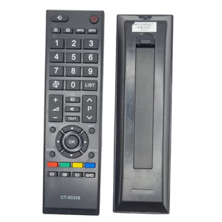 รีโมททีวี โตชิบา TOSHIBA ใช้กับทีวีจอแบนLED/LCD ใด้ทุกรุ่น รุ่น CT-90336 มีปุ่ม TEXT Remot Toshiba LED TV รีโมต ทีวี