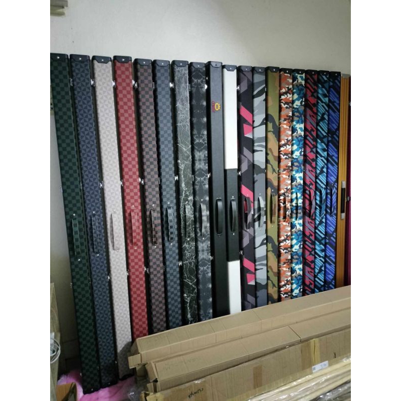 ไม้คิวสนุ๊กท่อนเดียว 8 จำปา โต๊ะสนุ๊กเกอร์ กล่องใส่ไม้คิว กล่องไม้คิว ไม้คิวสนุกเกอร์
