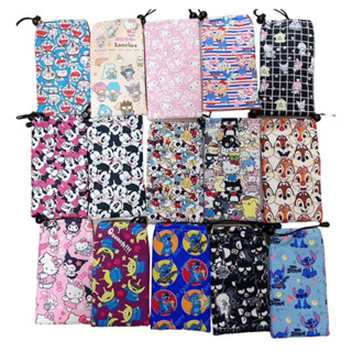 กระเป๋าใส่โทรศัพท์(ใบใหญ่)บุกันกระแทกลายการ์ตูน