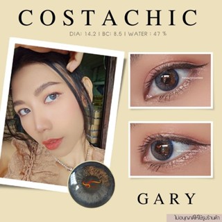 คอนแทคเลนส์ COSTACHI Gary  ✨ ยี่ห้อ GAEZZ ; Color Gary   ( ค่าสายตา 50- 1000 )