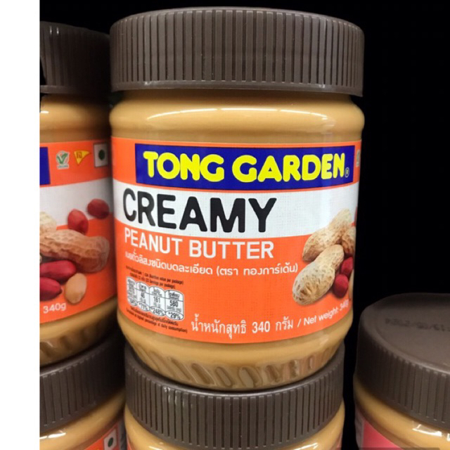 🥜 เนยถั่ว Peanut Butter 🫘 Tong Garden ✨ 340 กรัม
