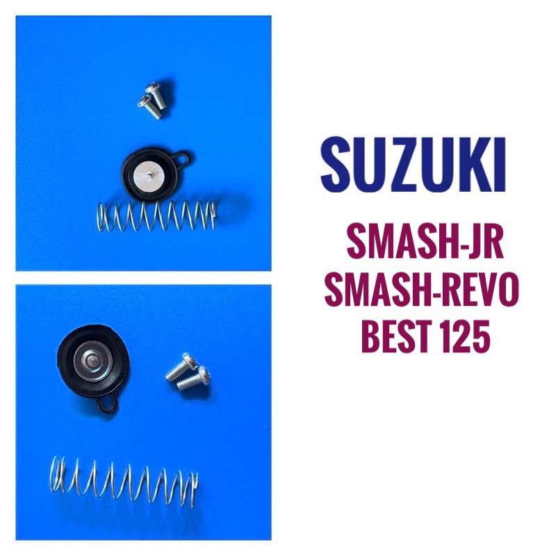(เกรดพรีเมี่ยม) ชุด ลิ้นอากาศ SUZUKI SMASH-jr , SMASH-revo , BEST125 - ซูซูกิ สแมช จูเนี่ย , รีโว , เบส125 VALVE SET