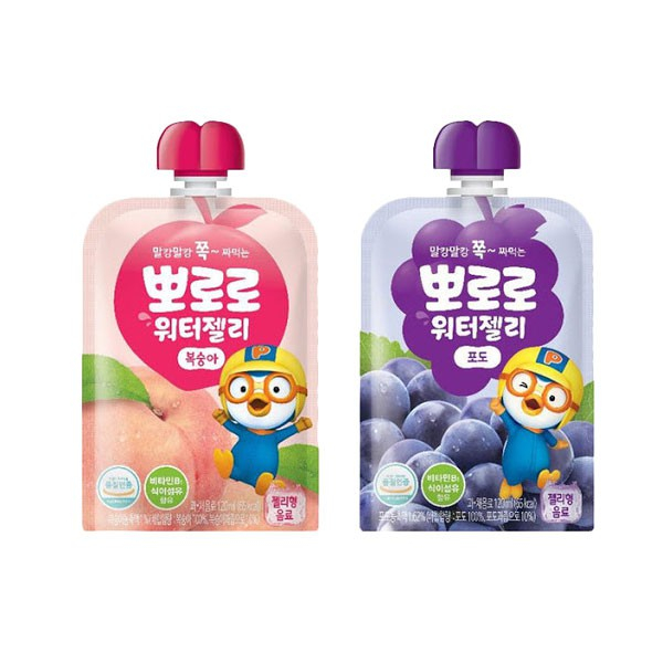 Pororo water jelly โปโรโร่ วอเตอร์เจลลี่ 120ml