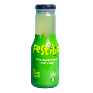 เฟสติเลีย น้ำเลมอนมิ้นต์ 100% 250 มิลลิตร - Festilia 100% Sweet Lemon Mint Juice 250ml