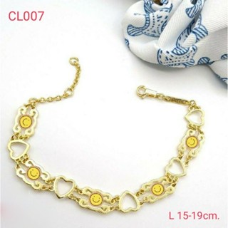 สร้อยข้อมือ CL พร้อมส่ง ถูกที่สุด!!งานดีสุด!!CL007