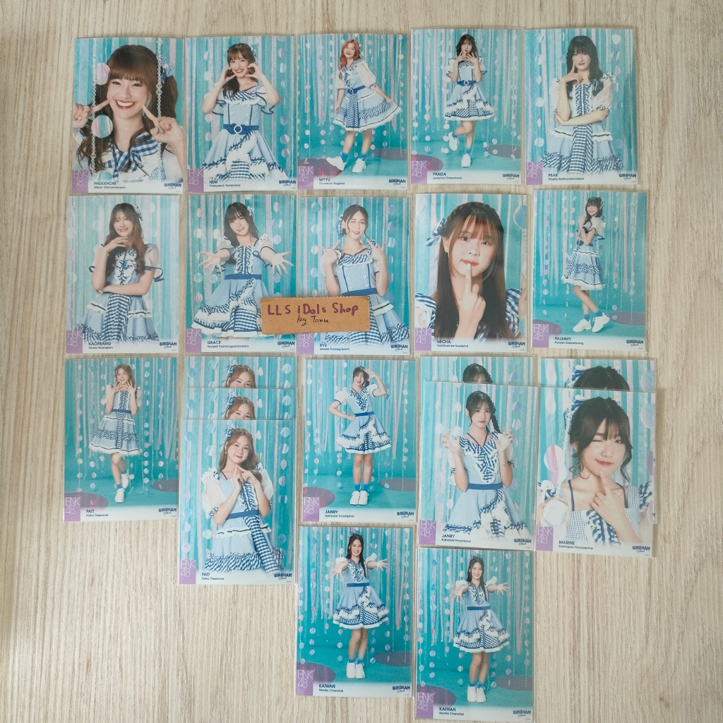 [ใบเศษ] BNK48 CGM48 Photoset 4th Album: Gingham Check