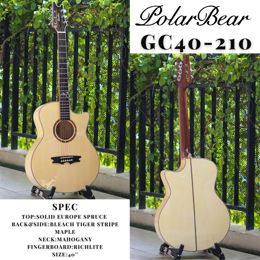 Polar Bear - GC40-210 กีตาร์โปร่ง