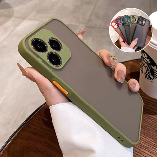 เคสหลังด้านขอบสี สำหรับ Realme Note70 Realme15 C53 C51 C55 Note50 C17 8 4G/5G 9i 5/5s/5i/C3 C11 2021 Narzo50i 025