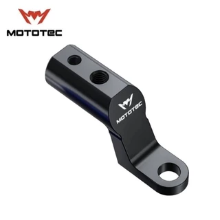 MOTOTEC MT-BA02 บาร์เสริมสั้น บาร์เสริม บาร์สั้นมอเตอร์ไซค์ ติดรูกระจก ขายึดกระจก แบบอลูมิเนียม CNC ลดการสั่น