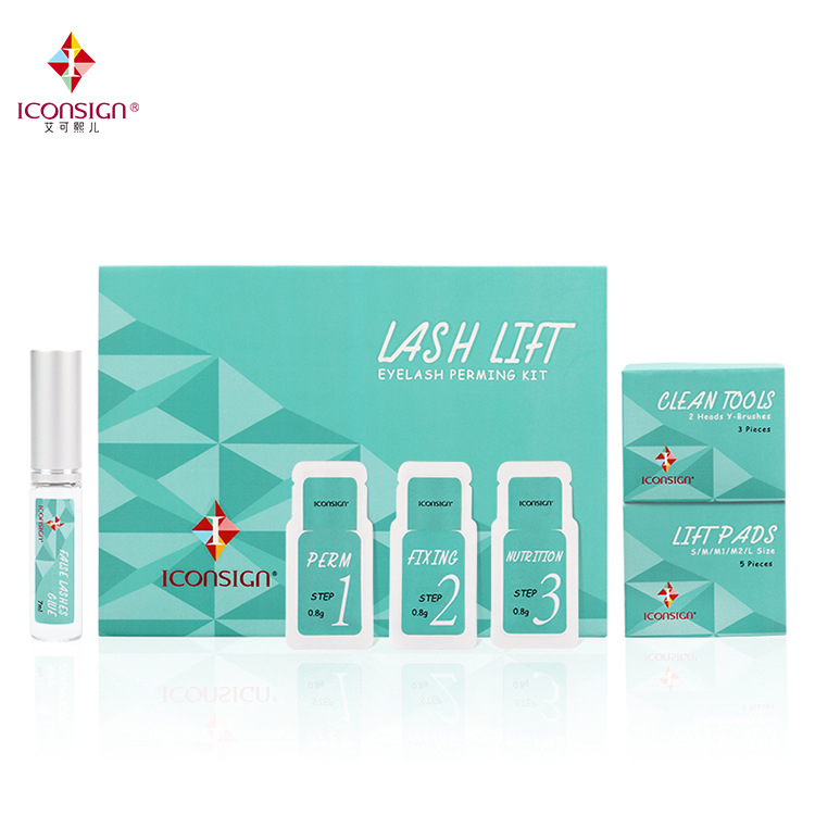 [ส่งจากไทย] ชุดลิฟติ้งขนตา Iconsign ของแท้💯 ลิฟติ้งขนตา Lash Lift แบบซอง ลิฟติ้ง น้ำยาลิฟติ้ง ลิฟคิ้ว ลิฟขนตา กล่องเขียว