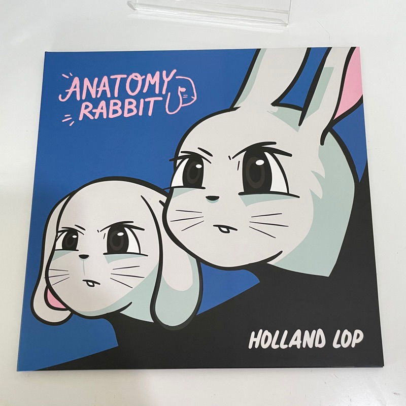 แผ่นเสียง Anatomy Rabbit - Holland Lop (แผ่นสีฟ้า) มือสอง