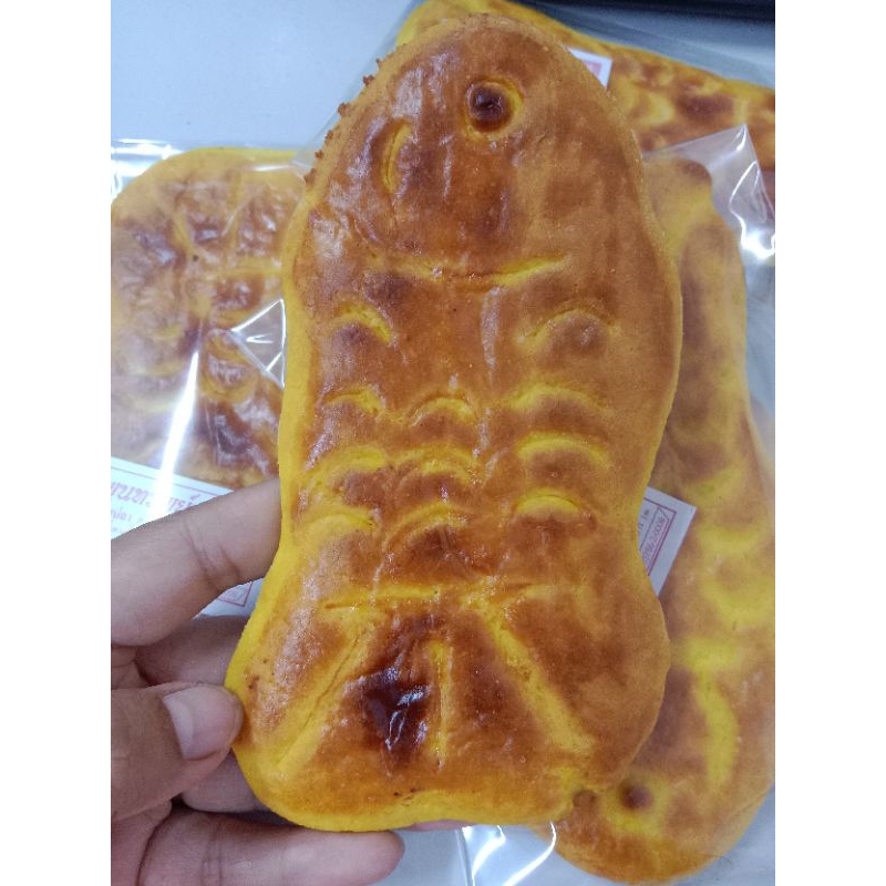 ขนมปลา ขนมโบราณหากินยาก อร่อย หอม หวานนิดๆ 1แพ็ค3ชิ้น