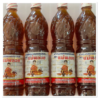 พิเศษ!! น้ำปลาตราแม่พลอยโฉมใหม่ 12 ขวดพลาสติก