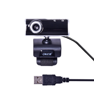 กล้องWEBCAM พร้อมไมโครโฟนในตัว รองรับความละเอียดสูงสุดที่ 640P/30fps OKER OE-B35 🪐