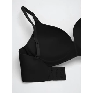 Sabina ซาบีน่า เสื้อชั้นใน INVISIBLE WIRE (Set 2 ชิ้น) (ไม่มีโครง) SEAMLESS FIT รุ่น Soft Doomm รหัส SBXH6001BK สีดำ