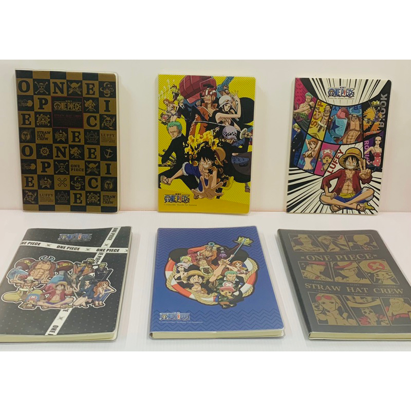 สมุดปกพีวีซี A5 ลายวันพีช ONE PIECE