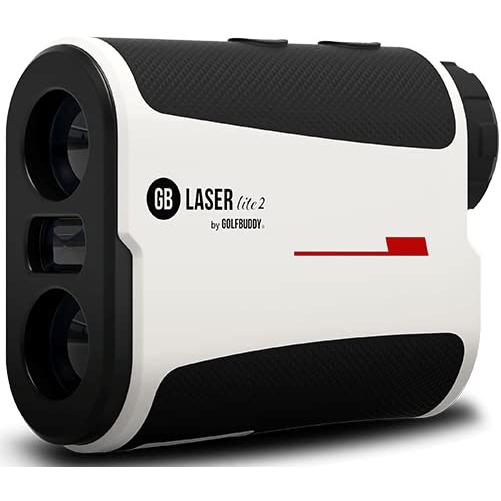 Golf Buddy Laser Lite 2 Rangefinder, Pin Finder & One Click Scan Mode, Fast Measurement Speed, 880 Y