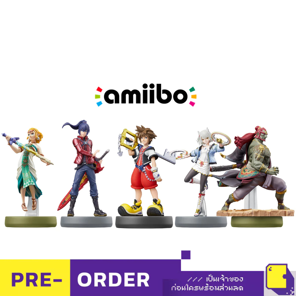 พร้อมส่ง | Amiibo Zelda And Xenoblade Series Figure (By ClaSsIC GaME)