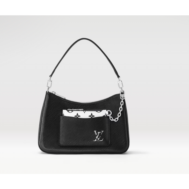 Louis vuitton แท้ กระเป๋าผู้หญิง LV women's bag, classic versatile crossbody bag, classic color handbag