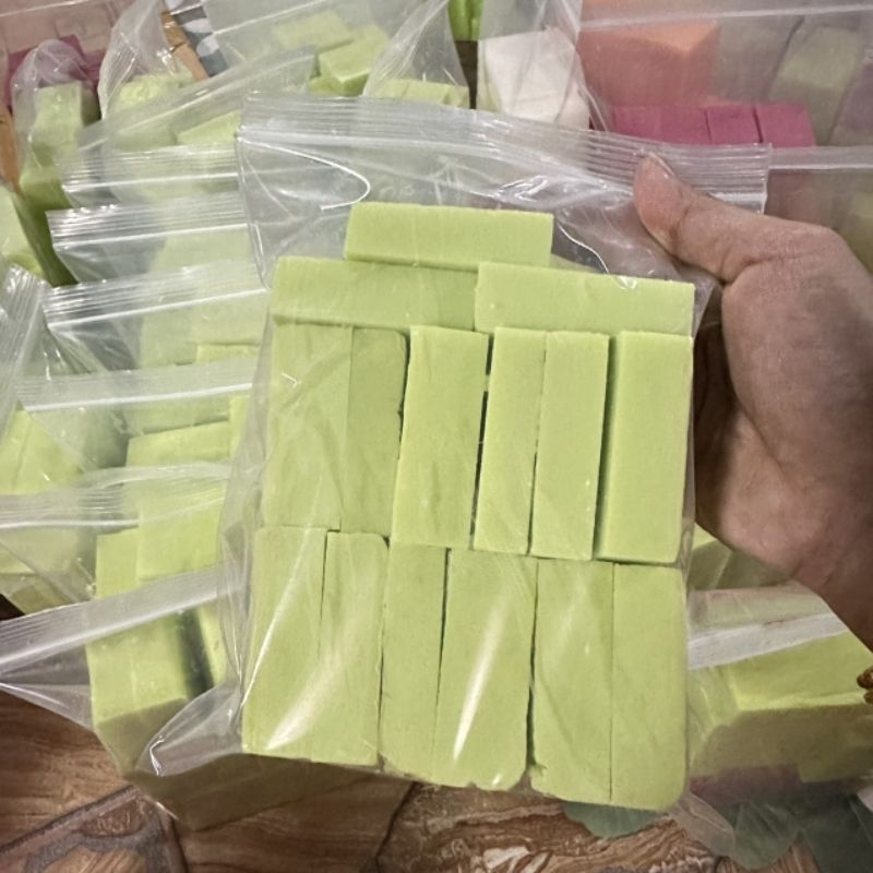 เศษ​สบู่​ก้อนสวย​ มะนาว​aha​ ถุงละ600กรัม​ แถมตาข่าย1ใบ​ พร้อมส่ง