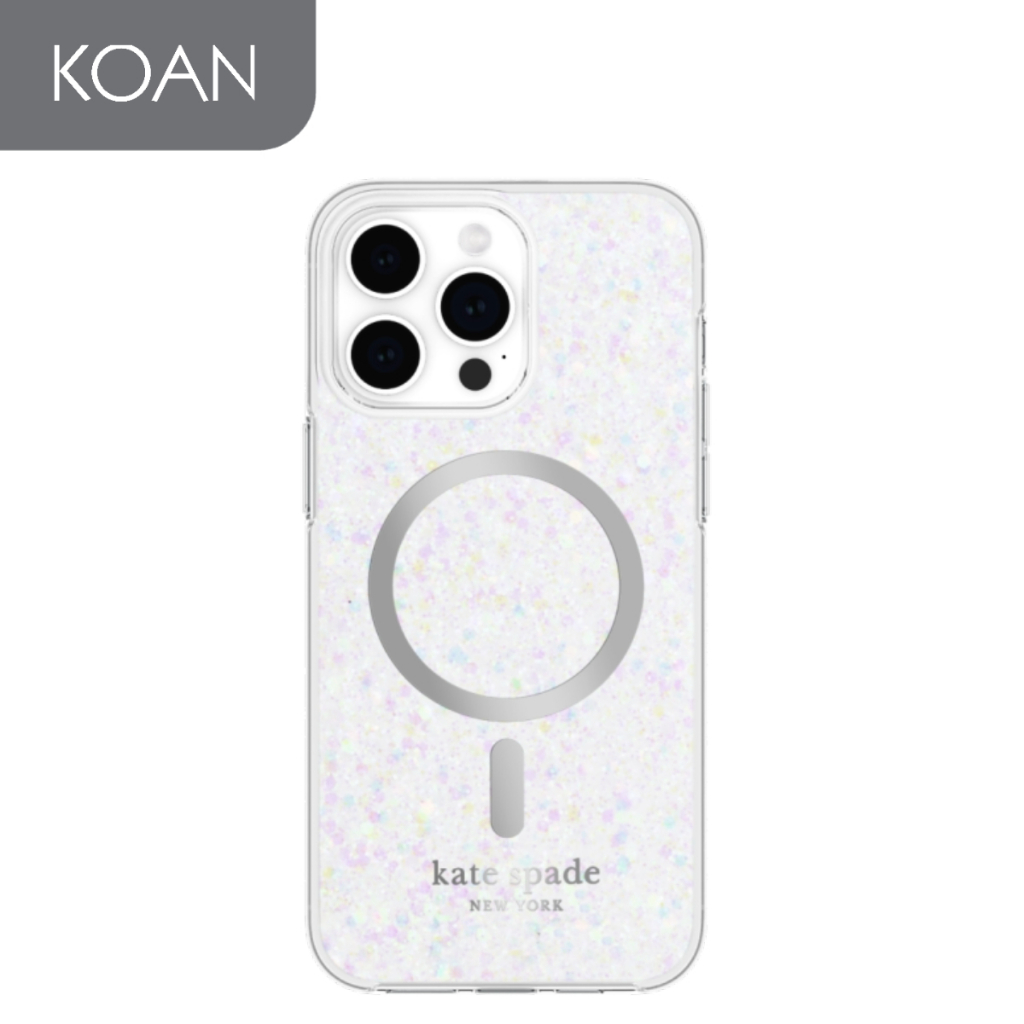KATE SPADE Protective Case M@g for iP15/iP15 Plus/iP15 Pro/iP15 Pro Max (สินค้าใหม่แพคเกจชำรุด)