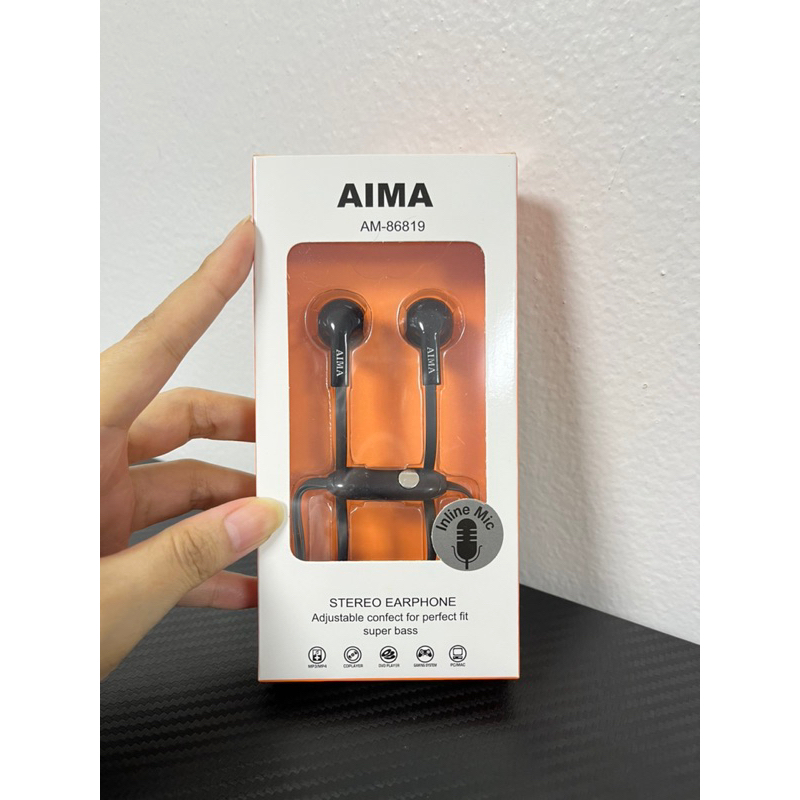 หูฟัง เสียงดี AIMA รุ่น AM-86819 ระบบเสียงแบบสเตอริโอ