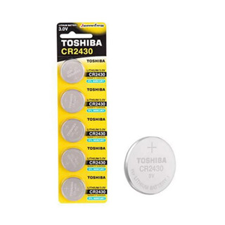 ถ่าน Toshiba CR2430 Lithium 3V ของแท้