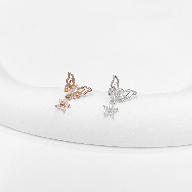 จิวหูเกาหลี ก้านแสตนเลสเกรดเครื่องมือแพทย์ Surgical Stainless Steel no.753_754