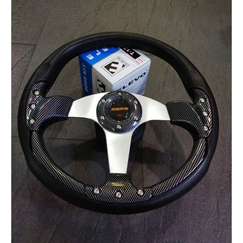 พวงมาลัยแต่งวง 14 นิ้วพร้อมคอตรงรุ่นมิตซู สตราด้า l200 ตรงรุ่นเลยค่ะครบชุดพร้อมใช้งาน