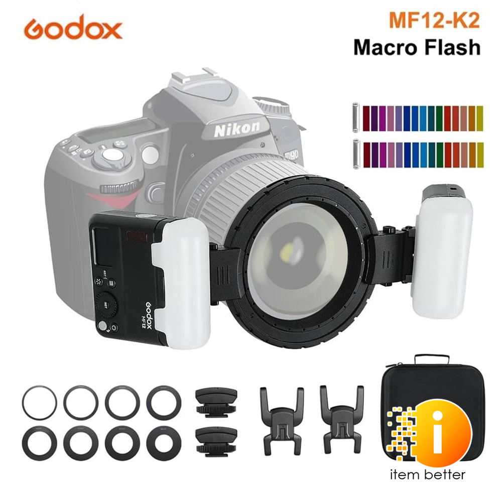 Godox Flash MF12-K2  Macro GN16.1 TTL/M Speedlite ประกันศูนย์ 3 ปี