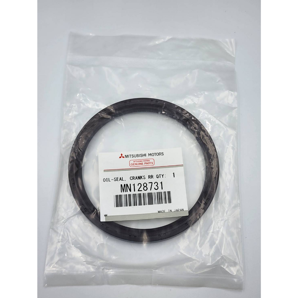 ซีลคอหลัง MITSUBISHI TRITON 4D56 16V, PAJERO SPORT KA4 KB4 100% ขนาด 90-107-8 รหัสสินค้า MN128731 ซีลข้อเหวี่ยงหลัง