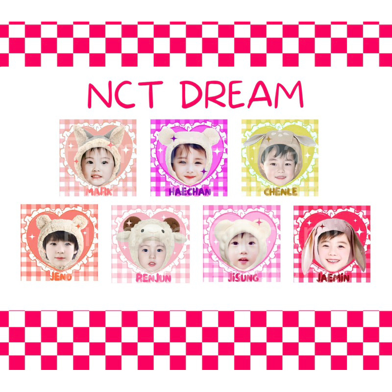 [1 Set 40/30 ชิ้น] Baby NCT DREAM สติ๊กเกอร์ppแปะพัสดุ