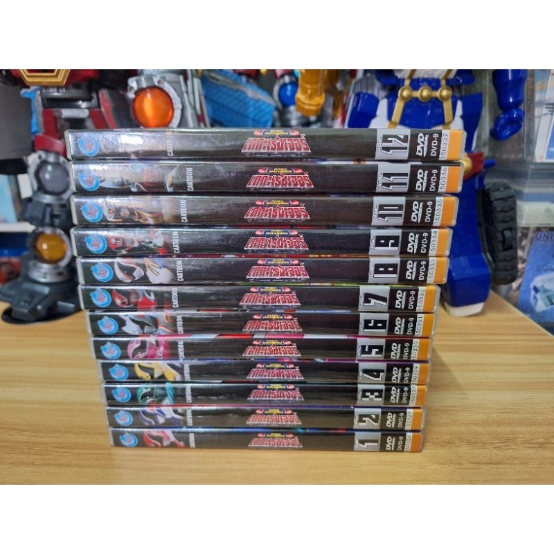 DVD DEKARANGER VOL1-12