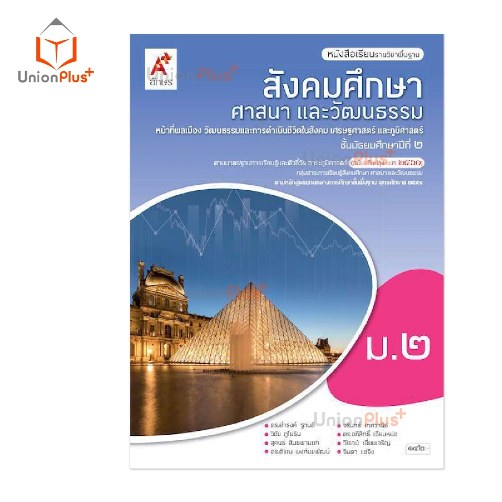 หนังสือเรียน รายวิชาพื้นฐาน สังคมศึกษา ศาสนาและวัฒนธรรม ม.1 ม.2 ม.3 สำนักพิมพ์ อจท. A+ อักษรเจริญทัศน์ ฉบับปรับปรุง '60