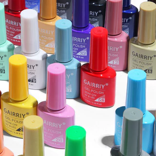 สีทาเล็บเจล GAIRRIY สีสวยเหมือนสีขวดมี 80 สีให้เลือก ขนาด 7.5ml. 🌈พร้อมส่งมาก🌈